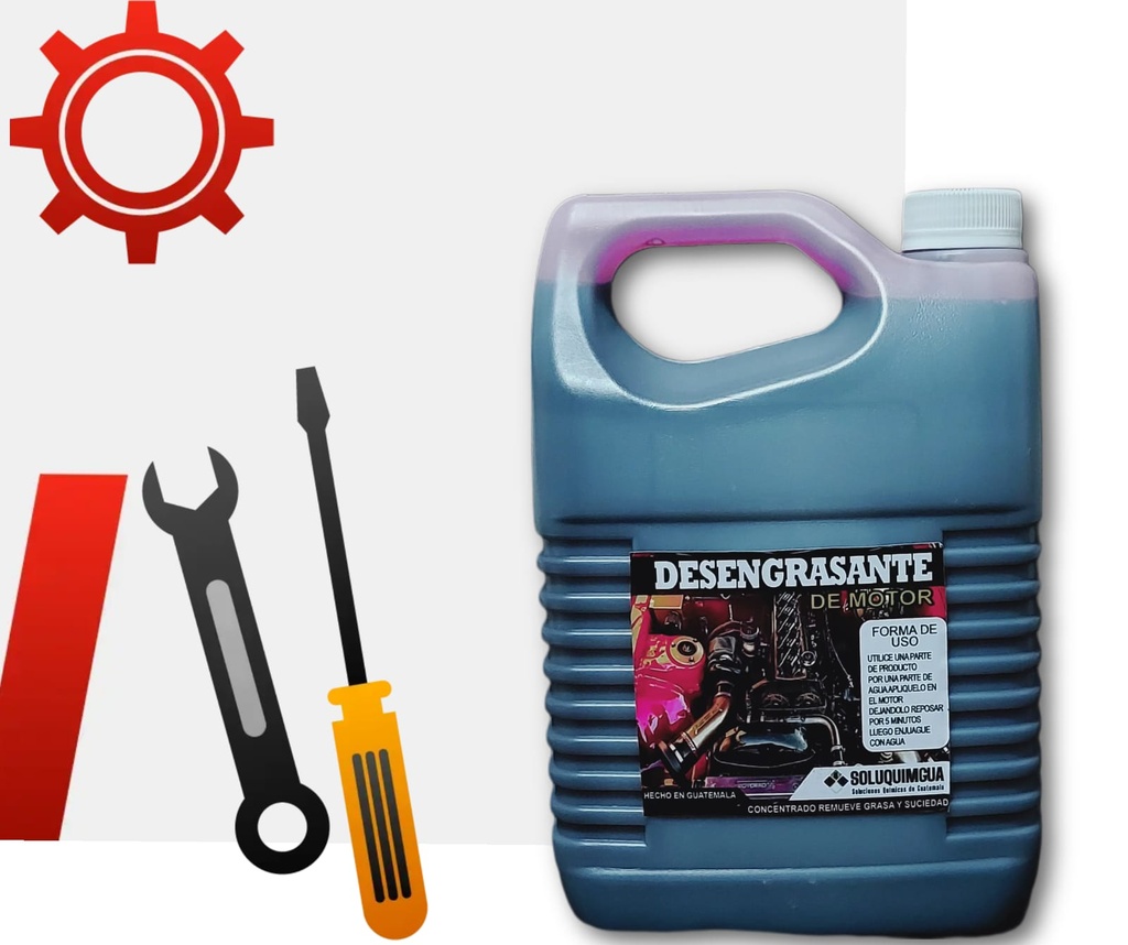 Desengrasante de motor